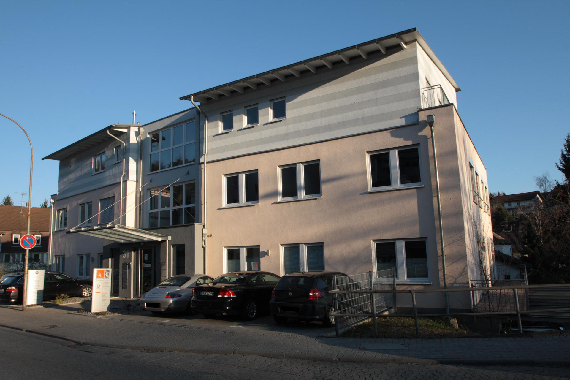 Neubau eines Büro- und Wohnhauses
