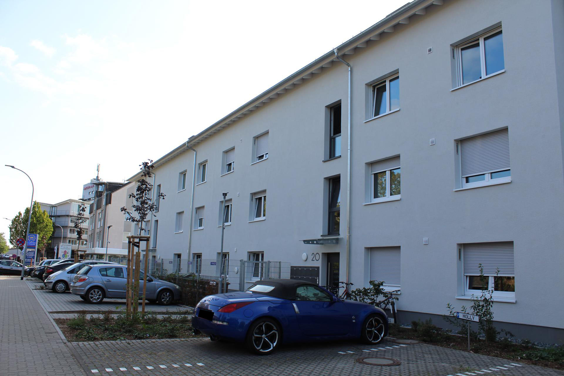Neubau von 3 Wohnhäusern mit Tiefgarage